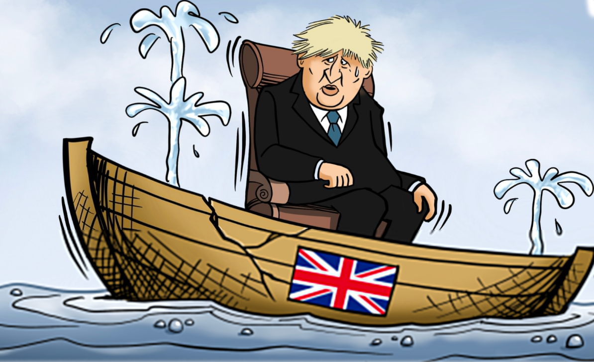 Boris Johnson is in trouble with the rapid resignation wave